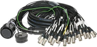 Klotz RMP-32 XLR kabel - 32x XLR samice, 10m, PVC