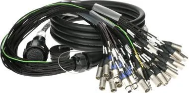 Klotz PolyLIVE - RMP 150p mama - 40x XLR papa / 8x XLR mama 48-cs. analóg fanout - PVC - 6m