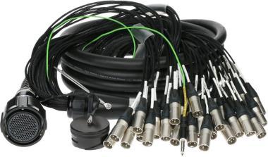 Klotz RMP-48 XLR kabel - 48x XLR, 25m, PVC, analogový fanout