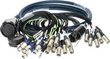 Klotz PolySTAR - RMP 85p mama - 16x XLR papa / 8x XLR mama 24 csatornás - analóg fanout - PUR - 20m