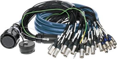 Klotz RMP-32 XLR kabel - 24x XLR samec, 8x XLR samice, 15m