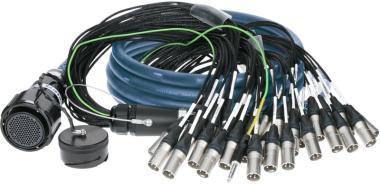 Klotz PolySTAR - RMP 150p - 32x XLR - analogový fanout - PUR - 3m