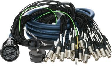 Klotz PolySTAR - RMP 150p matka - 40x XLR samec, analogový fanout, PUR, 20m