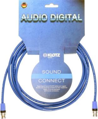 Klotz kabel WordClock a AESid, Neutrik BNC konektory, 15m