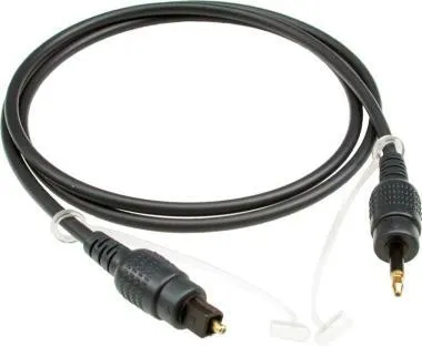 Klotz robusztus kábel TOSLINK™ és optikai mini Jack csatlakozóval - 5m