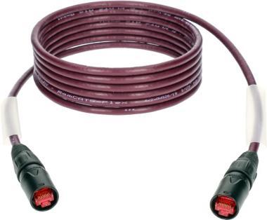 Klotz kabel CAT5e, flexibilní, etherCON, 2m