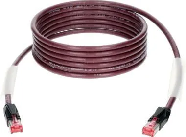 Klotz flexibilis RamCAT hálózati kábel - lila CAT5e (S/UTP) / RJ45 - RJ45- 5m