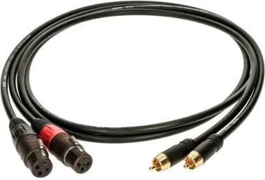 Klotz RCA - XLR mama kábel aranyozott érintkezőkkel - 0,9m
