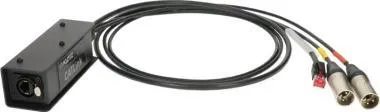 Klotz CATLink MINI 3-cs. csoportkábel adapter etherCON mama - 2 x XLR 3p papa + RJ45 - 1,5m