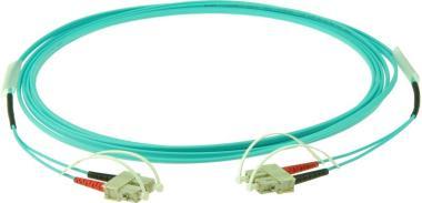 Klotz patch kabel SC duplex - 50/125 OM3 optický vláknový - multimódový - 30m