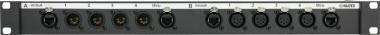 Klotz CATLink RACK DMX panel 2x4, 2 x etherCON, 4 x XLR 5p