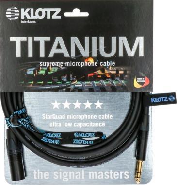Klotz XLR-Jack kabel Neutrik XLR mužský, symetrický, 1,5m