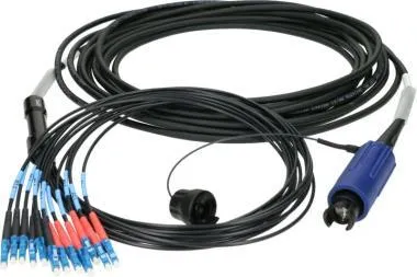 Klotz SmartBeam DODEKA 12 - 12x LC/UPC breakout kábel FiberLink - single-mode OS2 - 1m