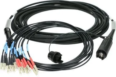 Klotz SmartBeam DODEKA 12 - 12x LC/UPC breakout kábel FiberLink - multimode OM4 - 3m