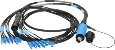Klotz SmartBeam DODEKA 12 - 12x SC/UPC breakout kábel FiberLink - single-mode OS2 - 3m