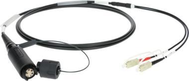 Klotz SmartBeam DUO - 2x SC/UPC breakout kabel FiberLink - multimode OM4 - 50m