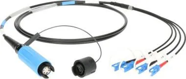 Klotz SmartBeam DUO - 2x SC/UPC breakout kábel FiberLink - single-mode OS2 - 10m