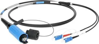 Klotz SmartBeam DUO to 2x SC/UPC breakout kábel FiberLink - single-mode OS2 - 100m