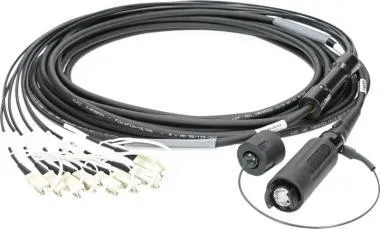 Klotz SmartBeam OCTO - 8x SC/UPC breakout kábel FiberLink - multimode OM4 - 100m