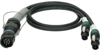Klotz SPUTNIK L-Acoustics DOFILL adapter PA-COM® 8p papa - 2 x speakON 4p mama