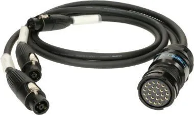 Klotz SPUTNIK hangszóróadapter PA-COM® 25p mama - 3 x speakON 8p mama