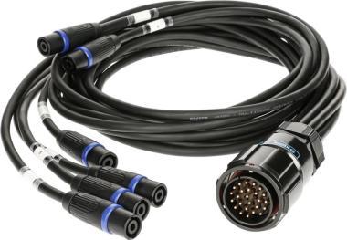 Klotz kabel - d&b adaptér PA-COM® 25p, 6 x speakON 4p