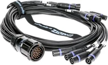 Klotz SPUTNIK d&b hangszóróadapter PA-COM® 25p papa - 12 x speakON 4p papa