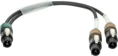 Klotz speakON Y hangszóróadapter speakON 4p mama - 2 x speakON 2p mama - 0,5m