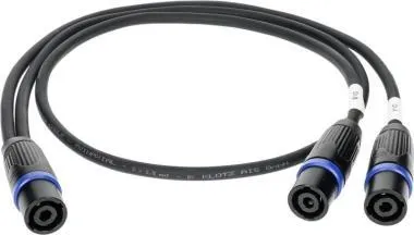 Klotz SPUTNIK TOP és SUB hangszóró adapter speakON 4p papa - 2 x speakON 4p papa