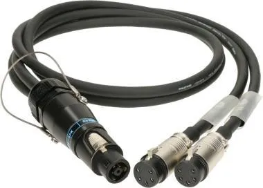 Klotz SPUTNIK Y hangszóró adapter speakON 8p mama - 2 x EP 5p mama - 1m