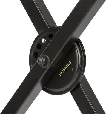 Hercules KS110B Billentyű állvány, X-tipusú, szimplavázas, 1 hangszerhez, 80 kg kapacitás