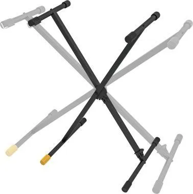 Hercules KS100B Billentyű állvány, X-tipusú, szimplavázas, 1 hangszerhez, 80 kg kapacitás