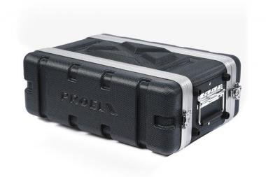 PROEL 19 rack box 3U, ABS, černá-sivá, hliníkový rám