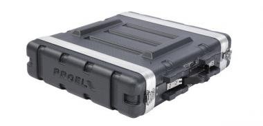 PROEL Rack 2U, ABS, 19, černá-šedá, rozměr 420 mm