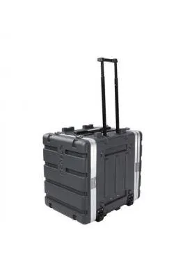 PROEL FOABSR8UW Rack doboz 8U, ABS, gurulós, 19