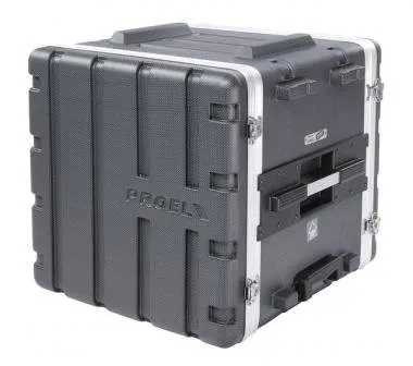 PROEL FOABSR10UW Rack doboz 10U, ABS, gurulós, 19