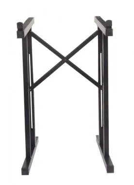 PROEL KS300 Keyboard állvány döntött 10°-os fekete, m: 800 mm, sz: 350-540 mm, mé: 490 mm, max: 80 k