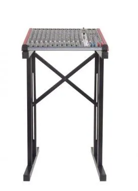 PROEL KS300 Keyboard állvány döntött 10°-os fekete, m: 800 mm, sz: 350-540 mm, mé: 490 mm, max: 80 k