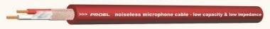 PROEL Mikrofonní kabel 2 x 0,22 mm2, červený, PVC Ø 6,50 mm, 100 m