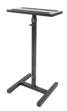 PROEL stojan na monitor, černý základ, výška: 830-1320 mm, deska: 470 x 220 mm, max: 60 kg