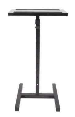 PROEL KP820 Monitor-Hangfal állvány, H talp fekete, m: 830-1320 mm tálca: 470 x220 mm, max: 60 kg
