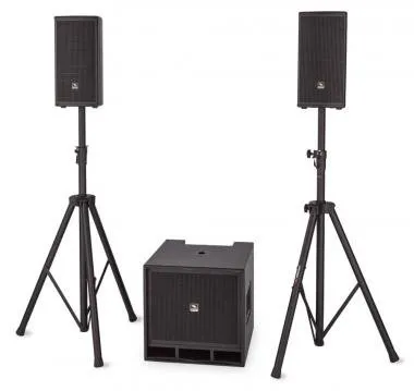 PROEL LT812A Aktív háromutas hangfal-rendszer, Amp, csúcs 1600W