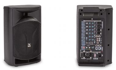 PROEL Aktivní dvoucestný reproduktor s mixážním pultem, 8, max 2 x 250W