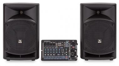 PROEL Aktivní dvoucestný reproduktor s mixážním pultem 10, max 2 x 250W (4 ohm)