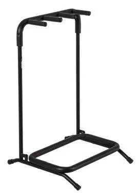 PROEL FC830N Univerzális gitárállvány 3 gitár részére szivacs és gumi borítással, fekete, max: 25 kg