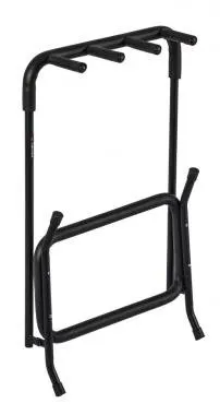 PROEL FC830N Univerzális gitárállvány 3 gitár részére szivacs és gumi borítással, fekete, max: 25 kg