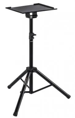PROEL KP875 Laptop-Projector állvány fekete, m: 920-1400 mm tálca: 390 x290 mm Terhelés Max: 35 kg
