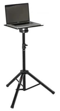PROEL KP875 Laptop-Projector állvány fekete, m: 920-1400 mm tálca: 390 x290 mm Terhelés Max: 35 kg