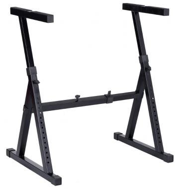 PROEL Klávesový stojan Z, nastavitelný, černý, výška: 570-970 mm, nosnost: 60 kg