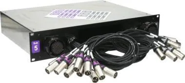 Klotz SUB patch 2x RMP mama - 2x 12 XLR papa - 2 HE 2x 12-cs. patch box - egyszeres földelés
